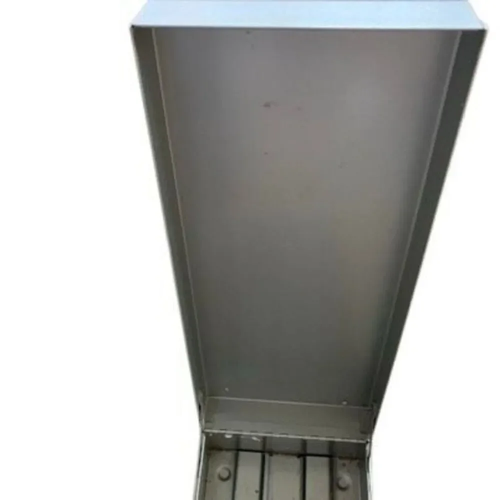 Vintage Metropolitan Life Action File Metal Storage Box